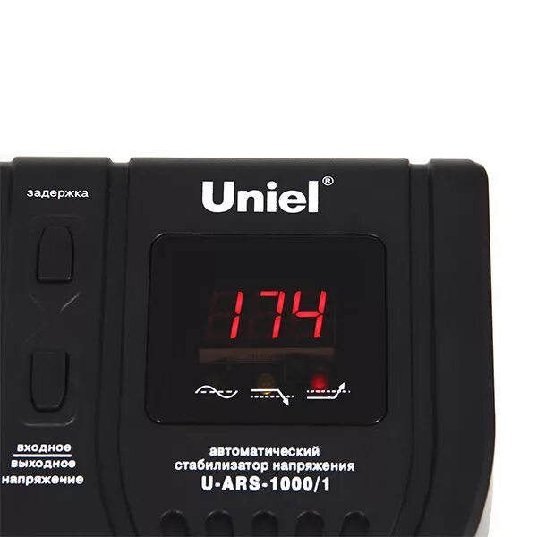 Uniel u ars 1500 1 подключение Стабилизатор напряжения Uniel U-ARS-1000/1 - отзывы покупателей и владельцев М.В