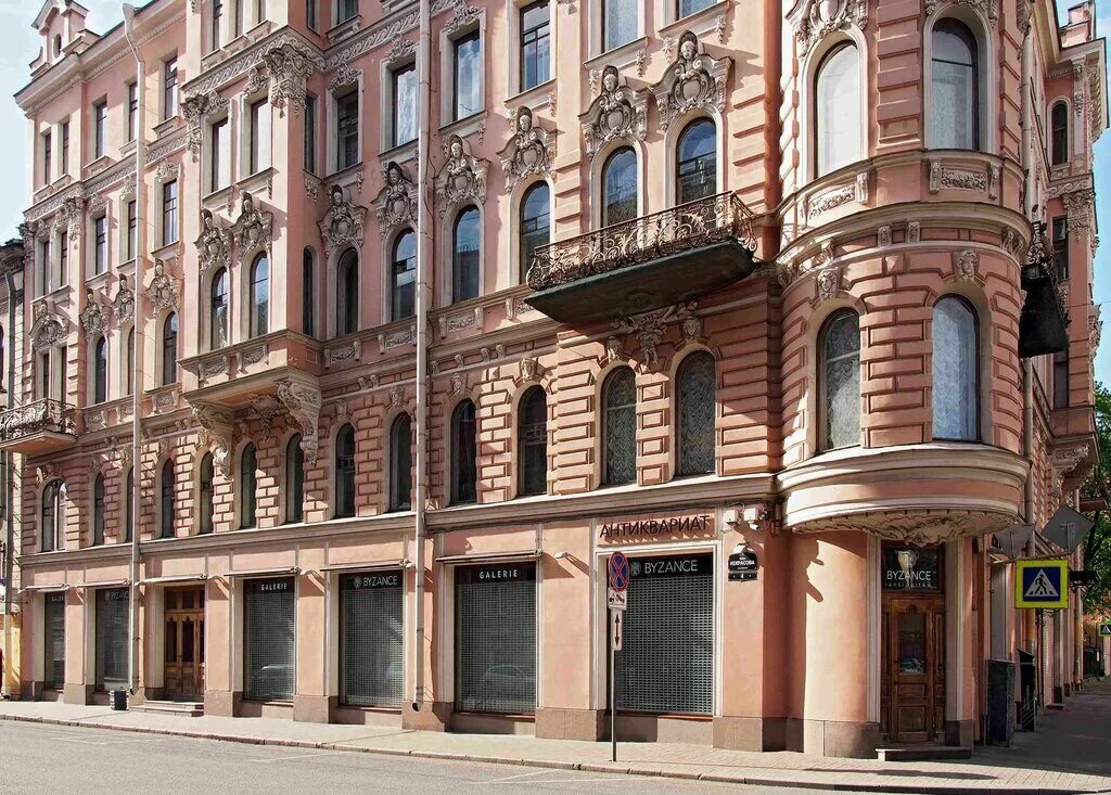 Unit ул некрасова 42 центральный район фото Panorama: Byzance Gallery, antique store, Saint Petersburg, Tsentralniy District