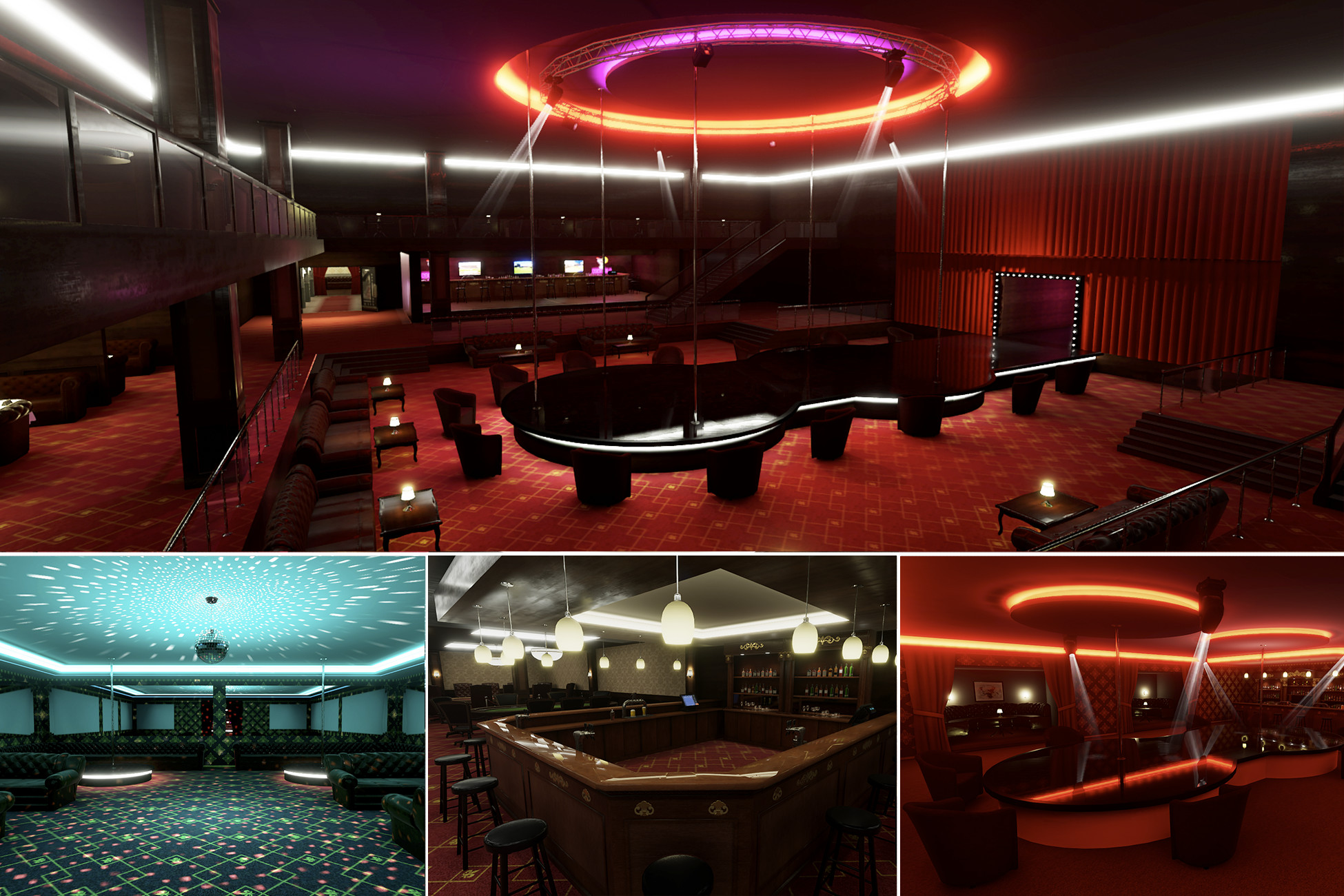Unity club ул гагарина 118 фото Gentlemens Club 3D Urban Unity Asset Store