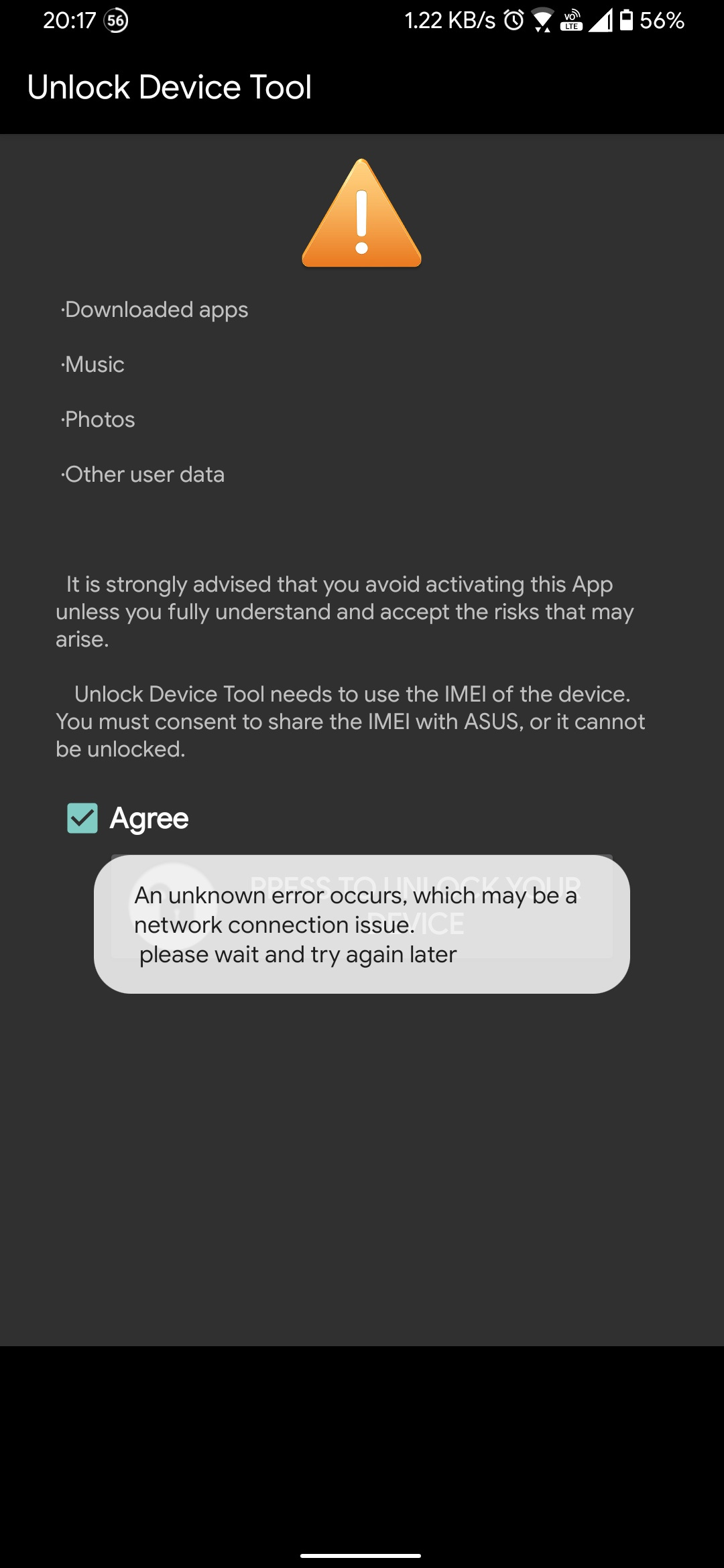 Unlock device tool ошибка при подключении Re: Unlock Tool for ROG phone 2 not working - Page 2 - ASUS - ZenTalk - 327176