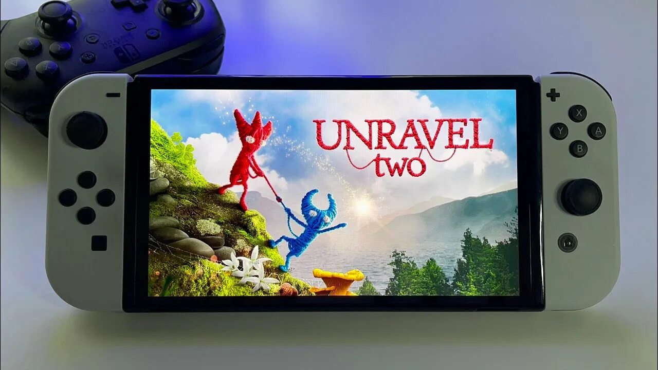 Unravel two как подключить джойстик на пк Unravel Two - Review Switch OLED handheld gameplay - YouTube