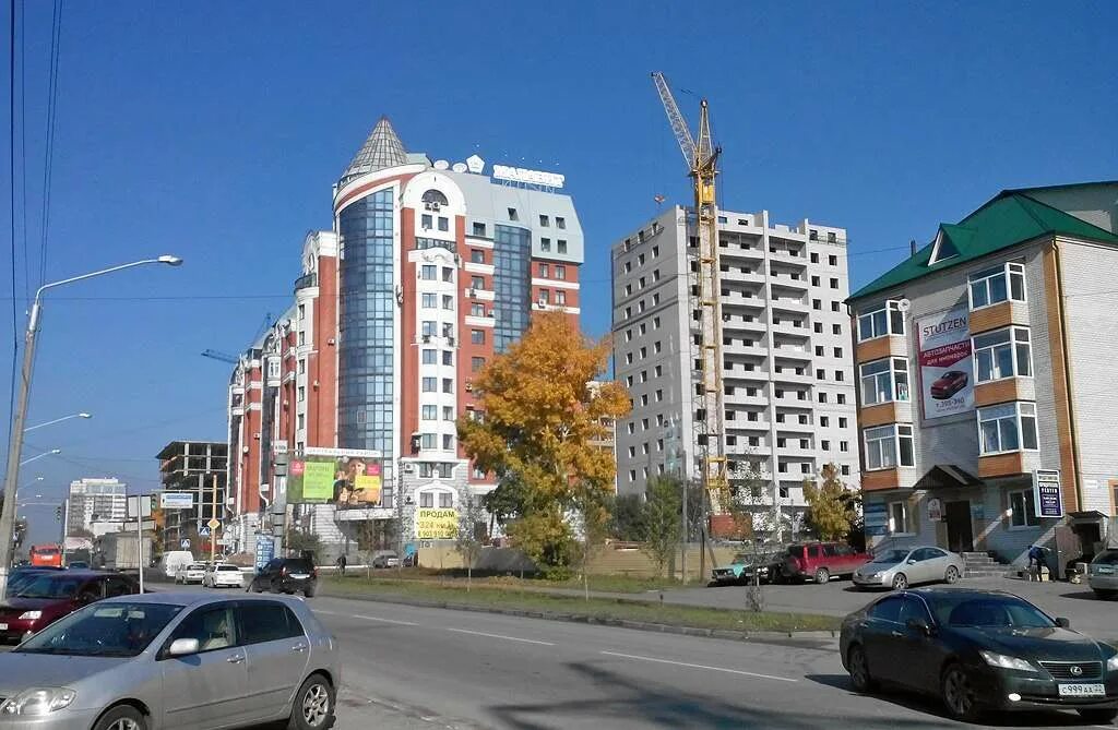 Urban комсомольский просп 104б барнаул фото На проспекте Комсомольский в Барнауле активно ведется точечная застройка: на мес