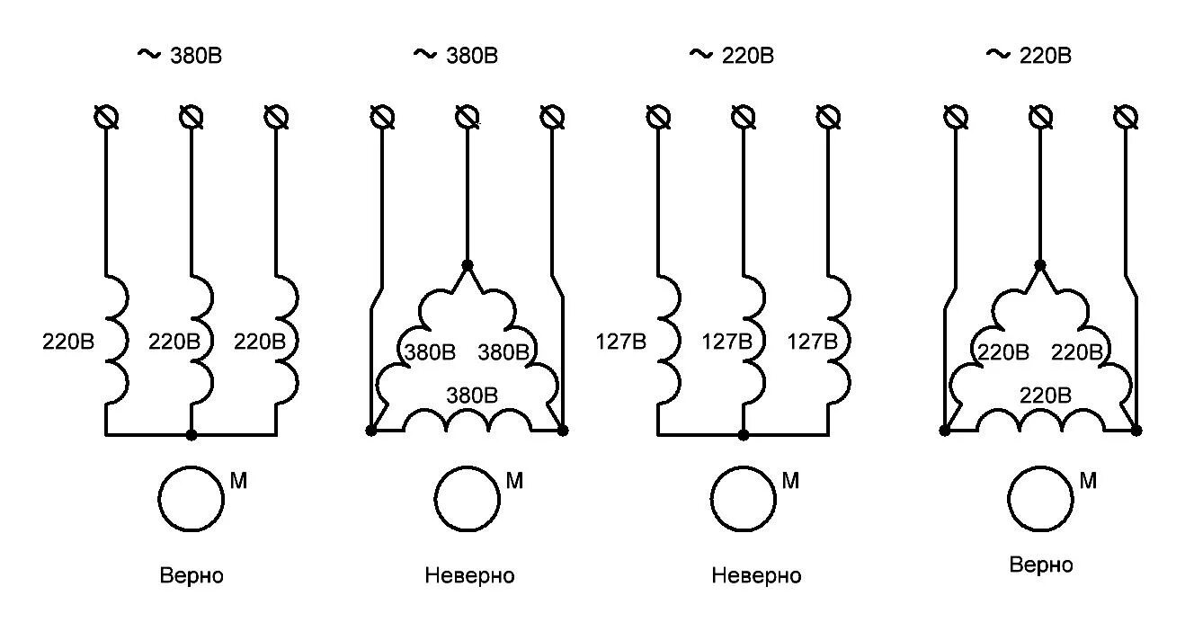 Us 52 схема подключения асинхронного двигателя Электрическая сеть.