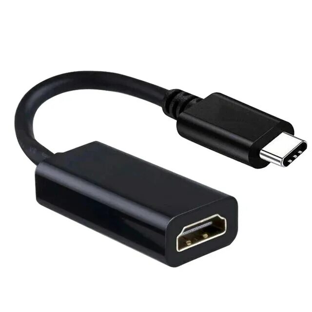 Usb c hdmi подключение к телевизору Кабель-переходник с Type C на HDMI Ultra HD 4k USB 3,1 HDTV для MacBook Chromebo