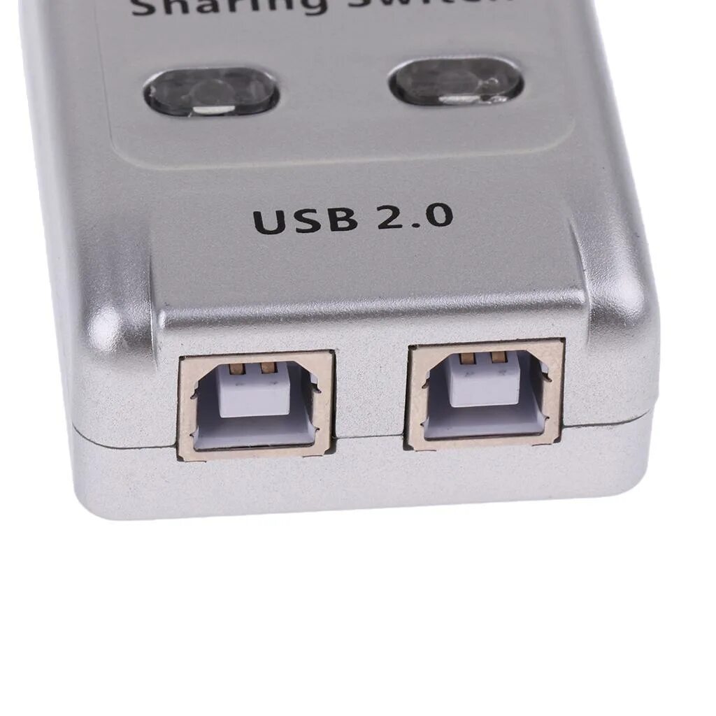 Usb для подключения к двум компьютерам 2 порта USB 2.0, автоматический переключатель общего доступа, переключатель-конц
