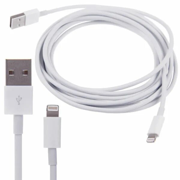 Usb кабель для айфона к компьютеру подключения Кабель Apple Lightning iPhone 5/5C/5S/6/6 plus/6s/6s Plus и iPod, iPad