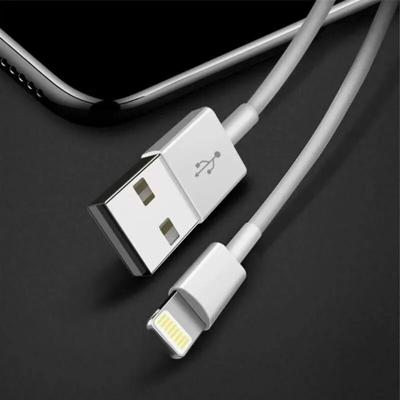 Usb кабель для айфона к компьютеру подключения Кабель Apple Lightning, USB Type-C MaxShop Кабель для зарядки iPhone , iPad, iPo