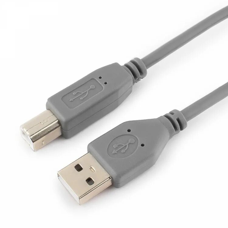Usb кабель для подключения телефона к компьютеру Кабель USB(штекер) - USB B(штекер) 1,8м Cablexpert Pro CCP-USB2-AMBM-6G купить в