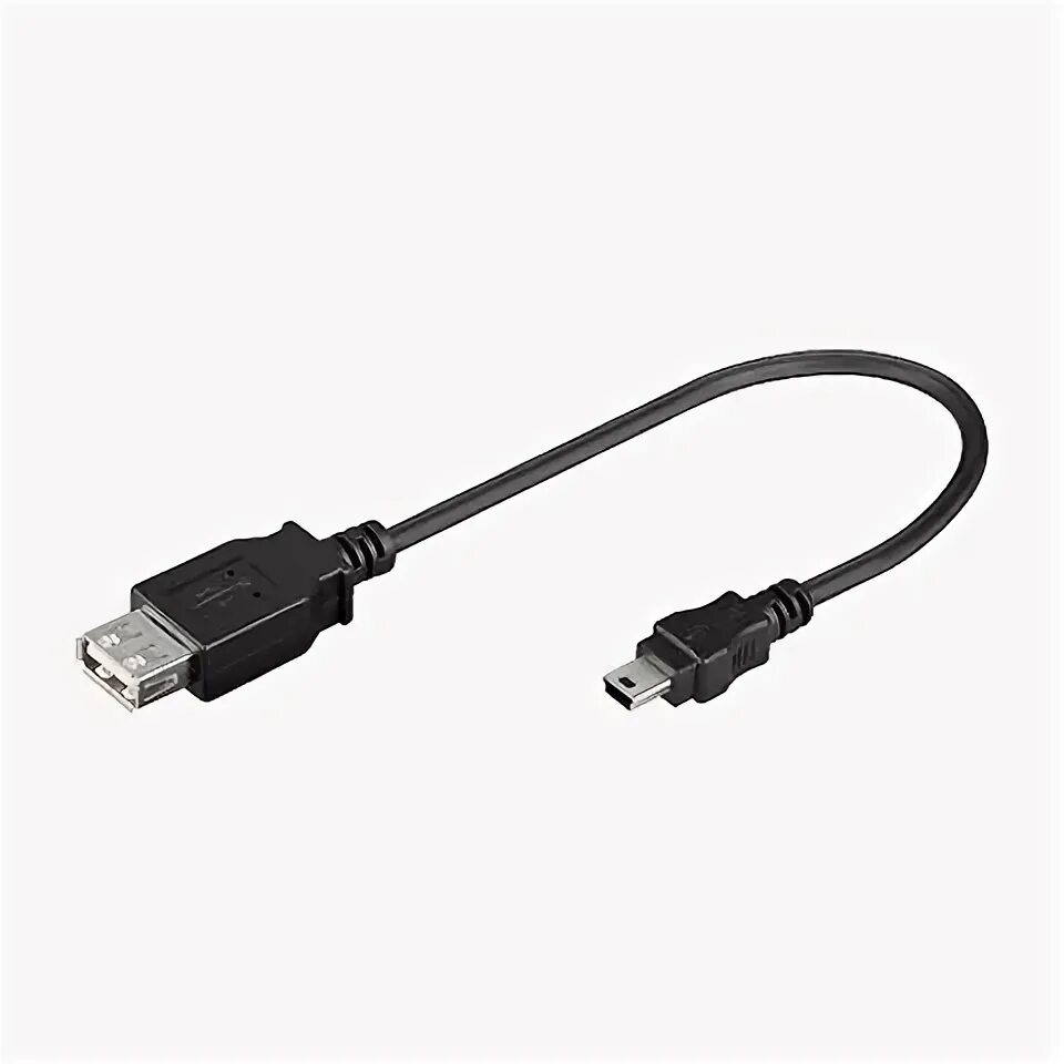 Usb кабель для подключения телефона к компьютеру Кабель USB 2.0 Af - mini Bm, 0.3 м, Premier (5-941) - Оптовый интернет-магазин F