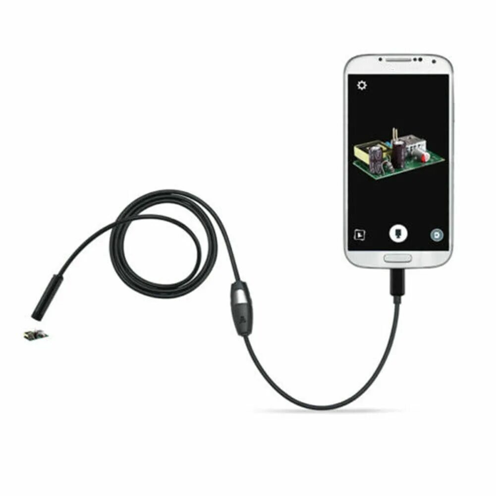 Usb камера подключение к андроид Durable Micro USB Borescope Tools Camera Telescopic Car Care Endoscope eBay