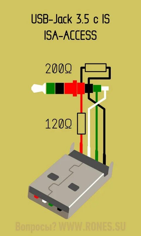 Usb переходники распайка Распиновки переходника TRRS ("Jack") → USB Repuestos electronicos, Esquemas elec