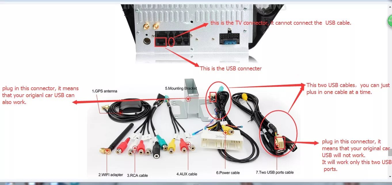 Usb подключение магнитолы андроид Подключение 2 DIN . Мои ошибки ! - KIA Rio (3G), 1,6 л, 2012 года автозвук DRIVE