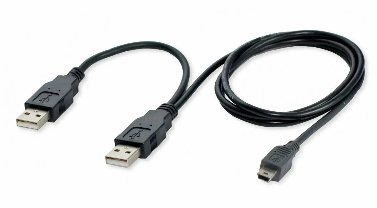 Usb провод для подключения жесткого диска Кабель USB 2.0 для внешних жестких дисков (USB mini) с дополнительным питанием -