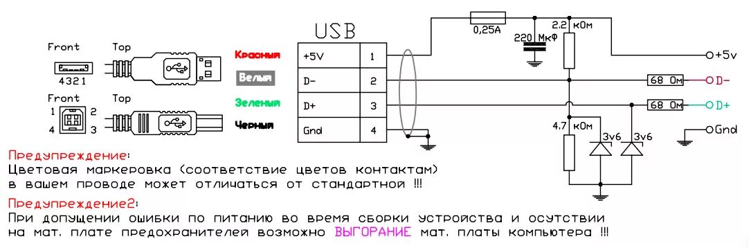 Usb схема подключения проводов Подключение портов usb: найдено 88 изображений