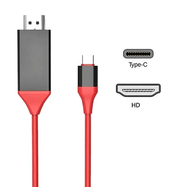 Usb type c подключение к телевизору Кабель-переходник с USB C на HDMI, 4K @ 30 Гц AliExpress