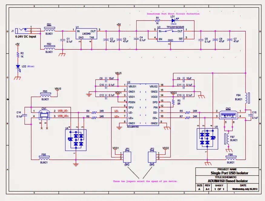 Usb усилитель схема USB Isolator Diagram and Working - Homemade Circuit Projects