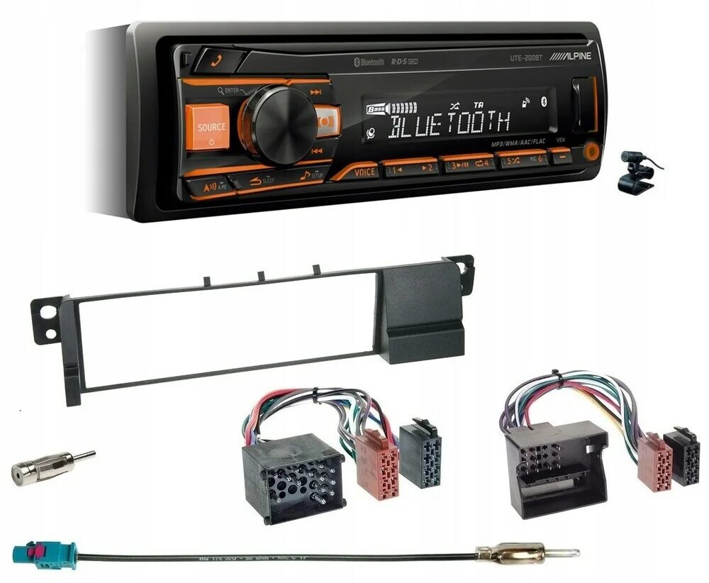 Ute 200bt как подключить блютуз 200BT alpine ute - радио bluetooth usb bmw 3 e46 купить по цене 25096 руб. Z2410