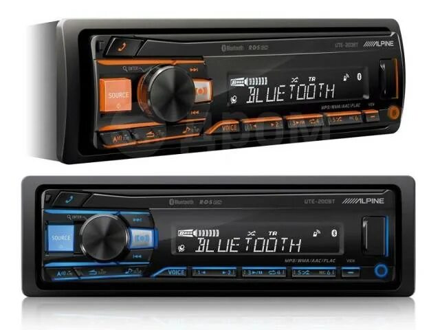 Ute 200bt как подключить блютуз Автомагнитола Alpine UTE-200BT, 1 DIN - 178x50 мм, новый, в наличии. Цена: 7 500