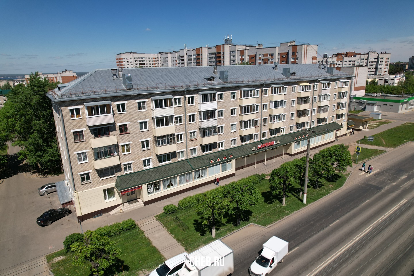 Utkaxayc ул юрия гагарина 28 фото улица Гагарина 21 - Чебоксары (Жилой дом)