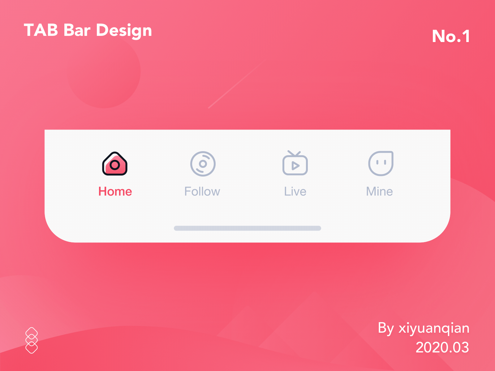 Ux ui дизайн студии Tabbar App interface design, Graphic design logo, Motion design animation
