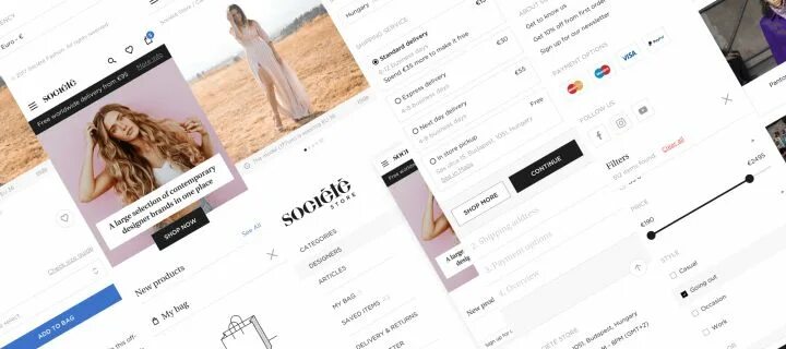 Ux воронеж фото E-Commerce UX Case Study - How To Design A Fashion Store? Ecommerce, Fashion sto