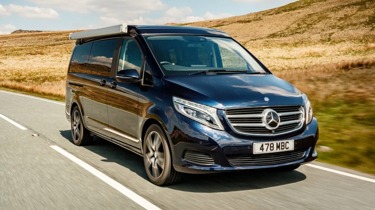 V класс фото Mercedes-Benz V-Class Marco Polo Interior Layout & Technology Top Gear