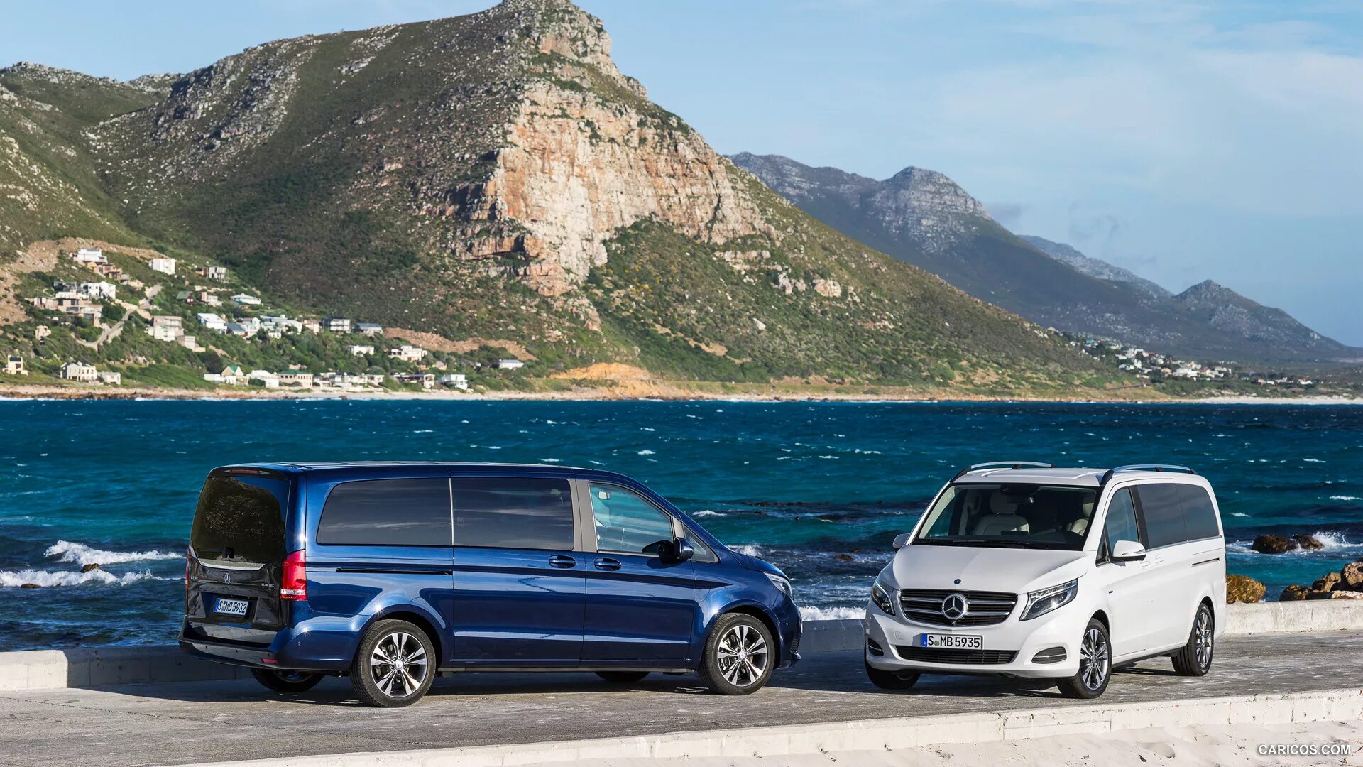 V класс фото 2015 Mercedes-Benz V-Class - Side Caricos