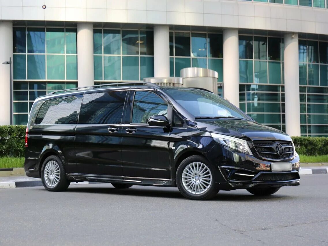 V класс фото Купить б/у Mercedes-Benz V-Класс III (W447) Рестайлинг 250 d длинный 2.1d AT (19