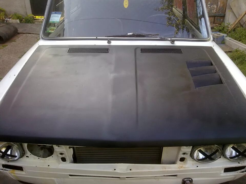 V n тюнинг капот на ваз 2106 жабры. - Lada 21063, 1,7 л, 1984 года стайлинг DRIVE2