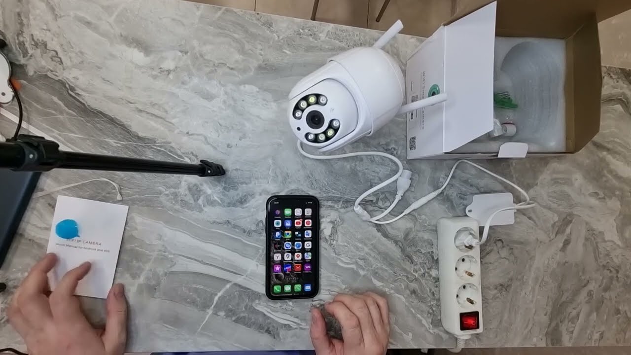 V380 подключение wifi камеры Подключение уличной WIFI IP камеры 3 Mp - YouTube