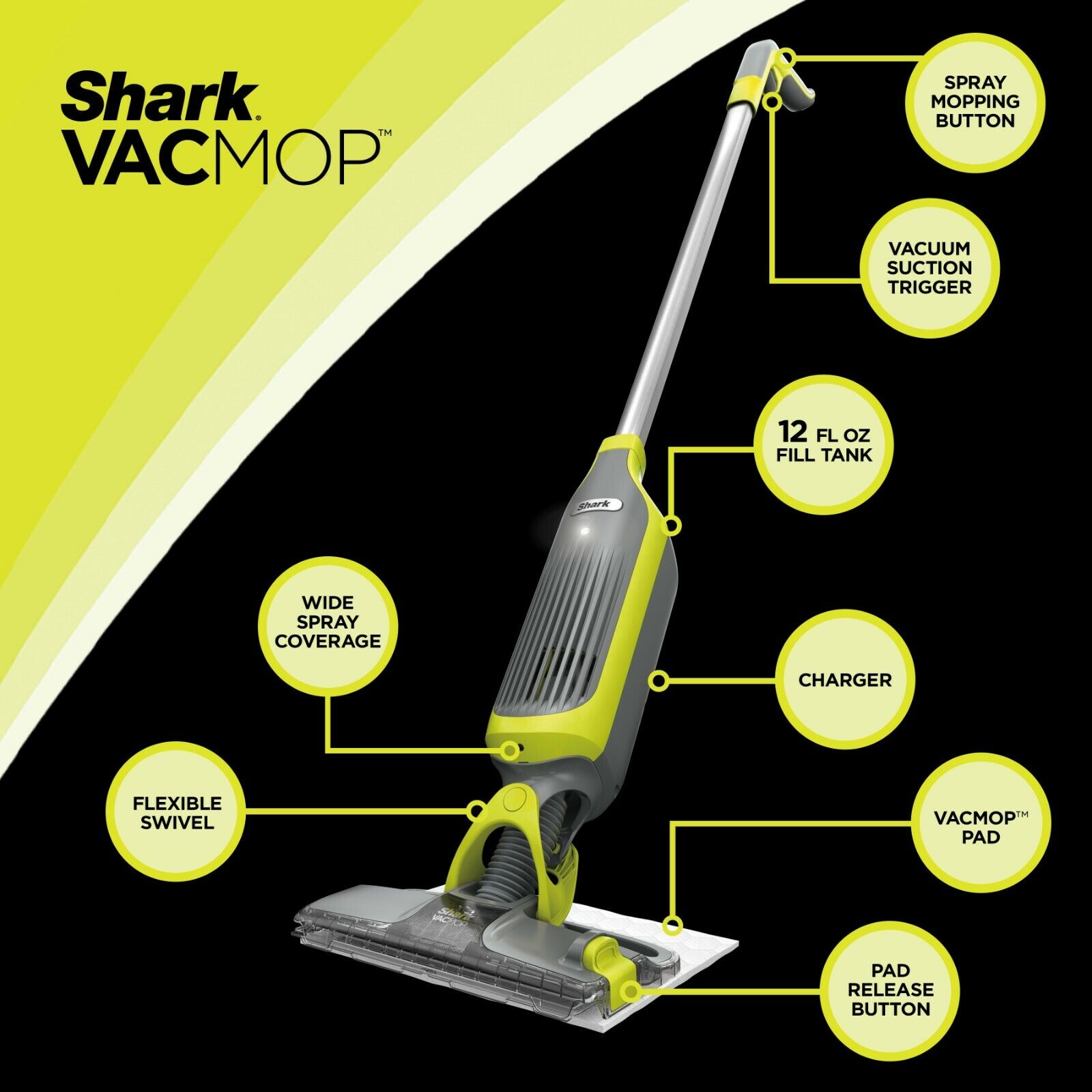 Vacuum mop 2 подключение Акула VM200 vacmop беспроводной жесткий пол пылесос швабра с одноразовыми vacmop