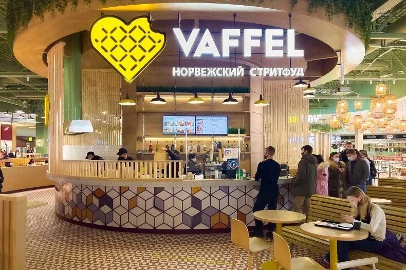 Vaffel советская площадь 1 7 фото Vaffel норвежский стритфуд, Минск, Беларусь отзывы