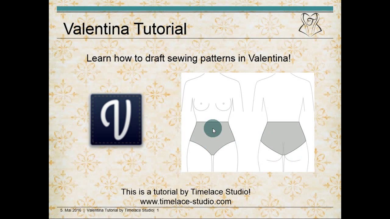 Valentina выкройки скачать Tutorial: Pattern Drafting with Valentina - YouTube