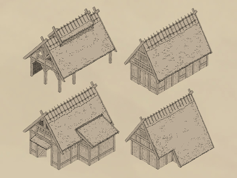 Valheim чертеж дом Viking House Concepts Viking house, Vikings, Fantasy story ideas