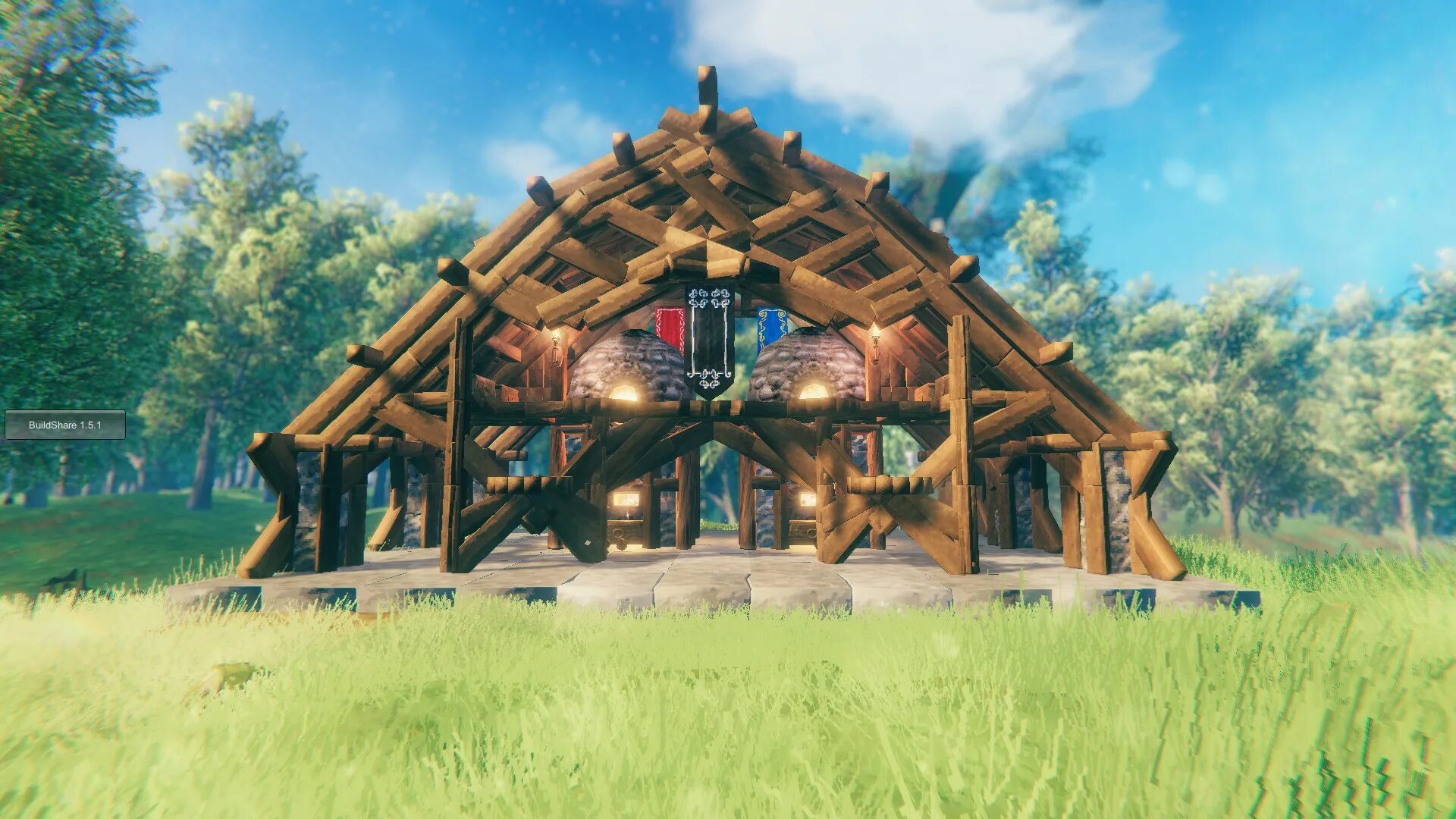 Valheim чертеж дом Дома для Valheim / 7