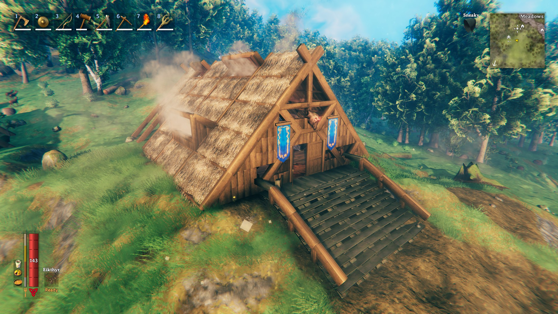 Valheim дома схемы Скачать Valheim "Длинный дом Викинга"