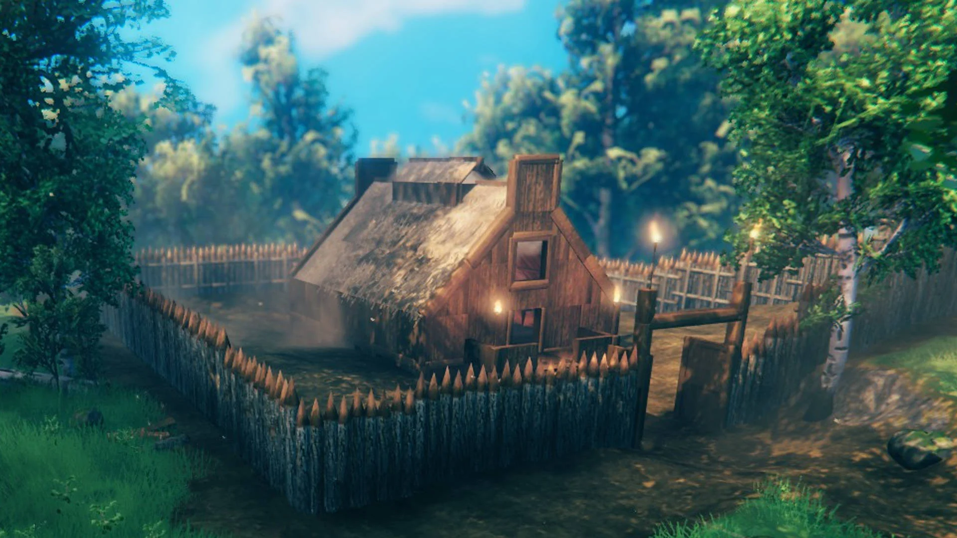Valheim дома схемы Valheim nice small base Building art, Village drawing, Iron man art