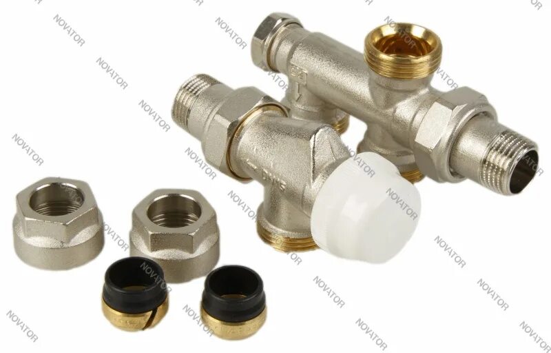 Valtec комплект подключения радиатора Valtec VT.225K.N.E04050 ,1/2" х 50% х 3/4 евроконус