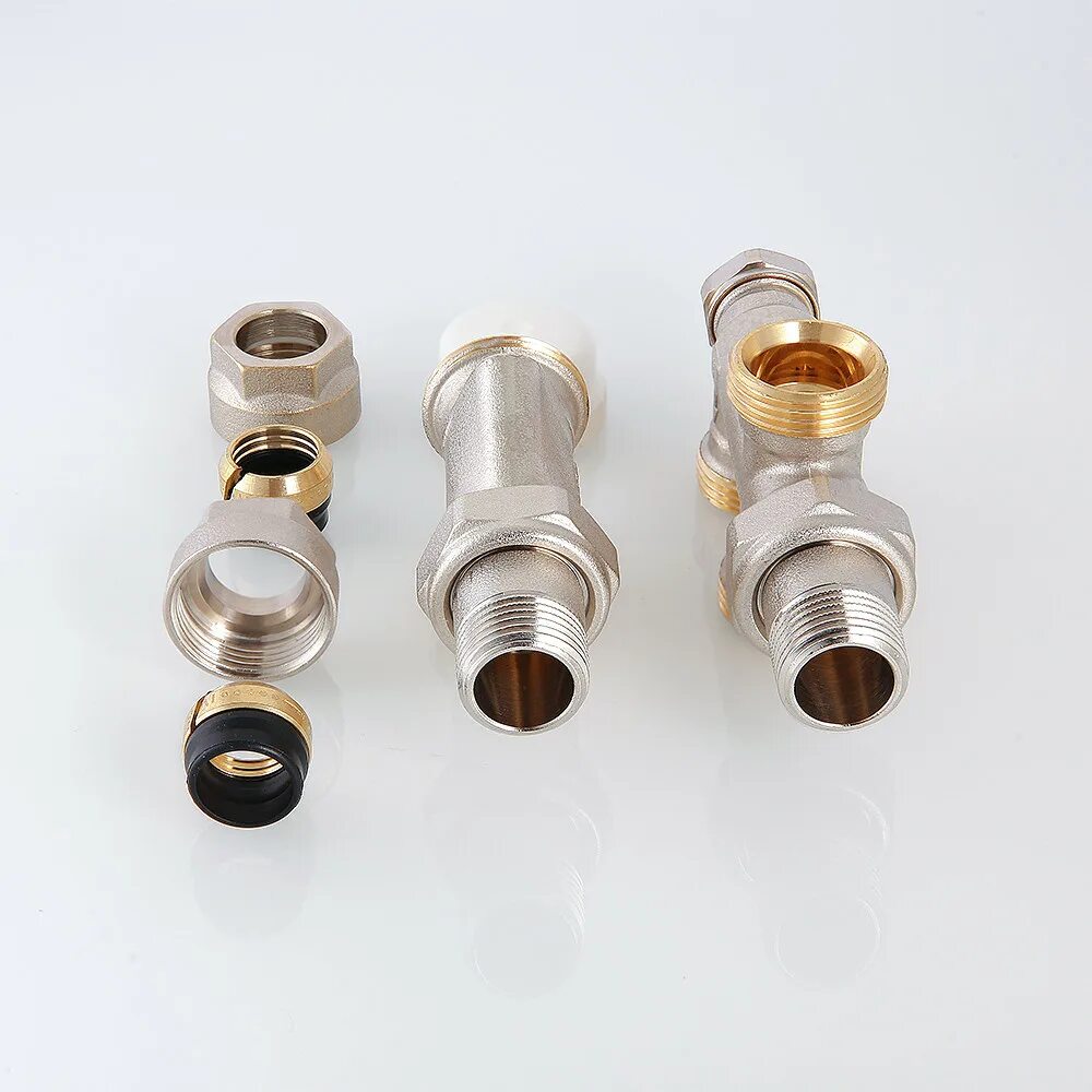 Valtec комплект подключения радиатора Узел регулирующий угловой НР 1/2" х 50 % х 3/4 ЕК для подключения радиатора VALT