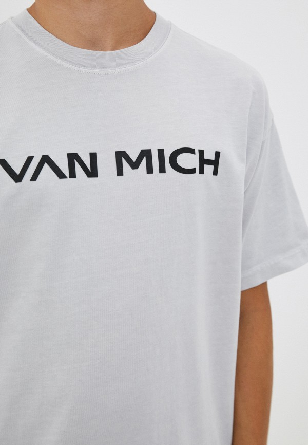 Van mich красная ул 176лит4 фото Футболка Van Mich MP002XM0WI7G серого цвета купить за 3 150 ₽ - Yunia