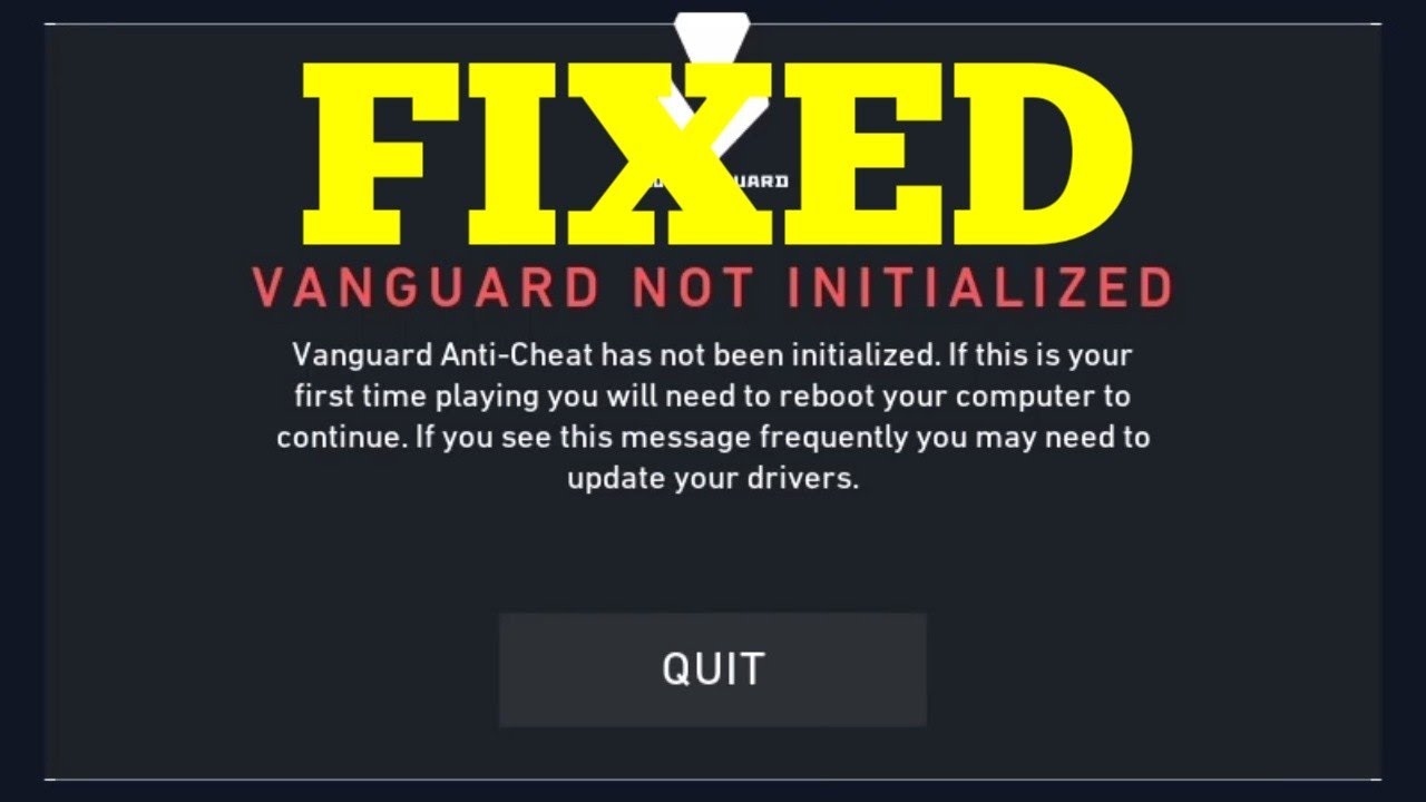 Vanguard anti cheat ошибка подключения How to initialize Vanguard Anti Cheat- VALORANT - YouTube