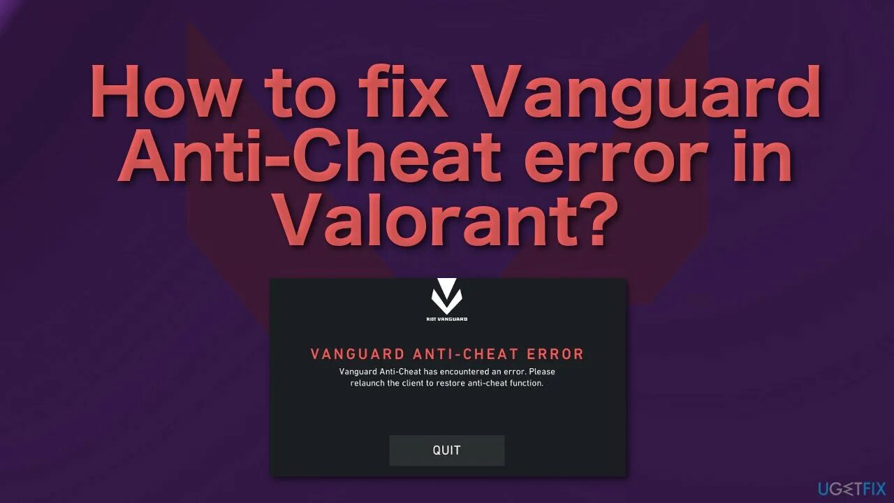 Vanguard anti cheat ошибка подключения How to fix Vanguard Anti-Cheat error in Valorant?