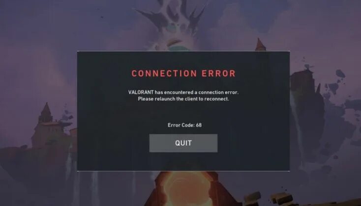 Vanguard anti cheat ошибка подключения Valorant VAN 68 Hata Kodu Nedir Çözümü