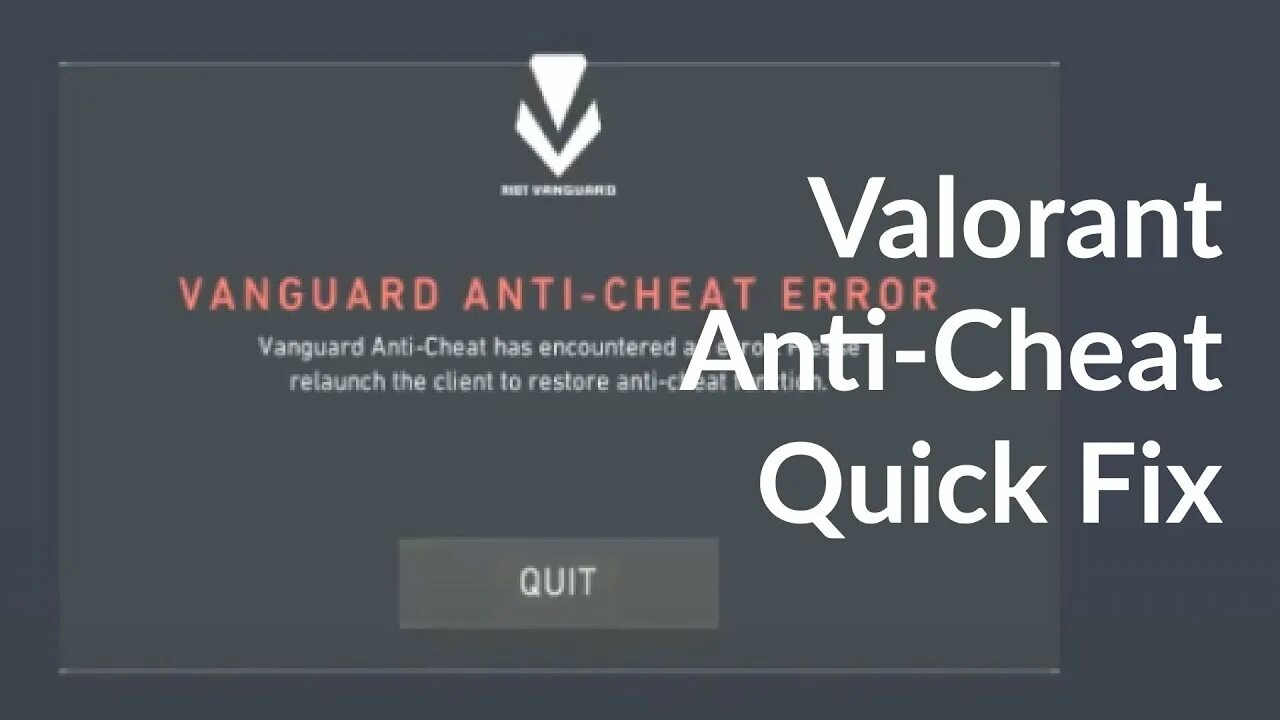 Vanguard anti cheat ошибка подключения How to fix Vanguard Anti-Cheat Error for Valorant Closed Beta - YouTube