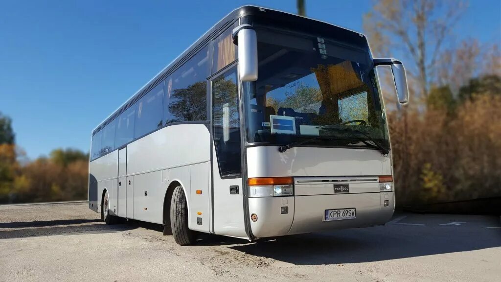 Vanhool автобус фото Вывески обновляются поэтапно - Чырвоны Кастрычнiк