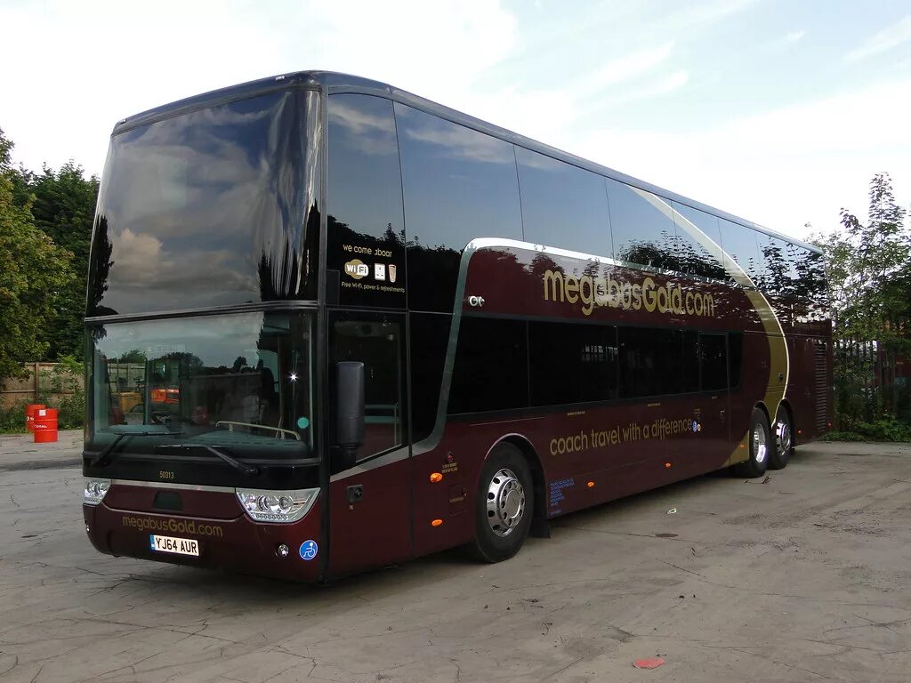 Vanhool автобус фото Stagecoach Megabus Gold Van Hool TX27 Astromega Coach YJ64. Flickr