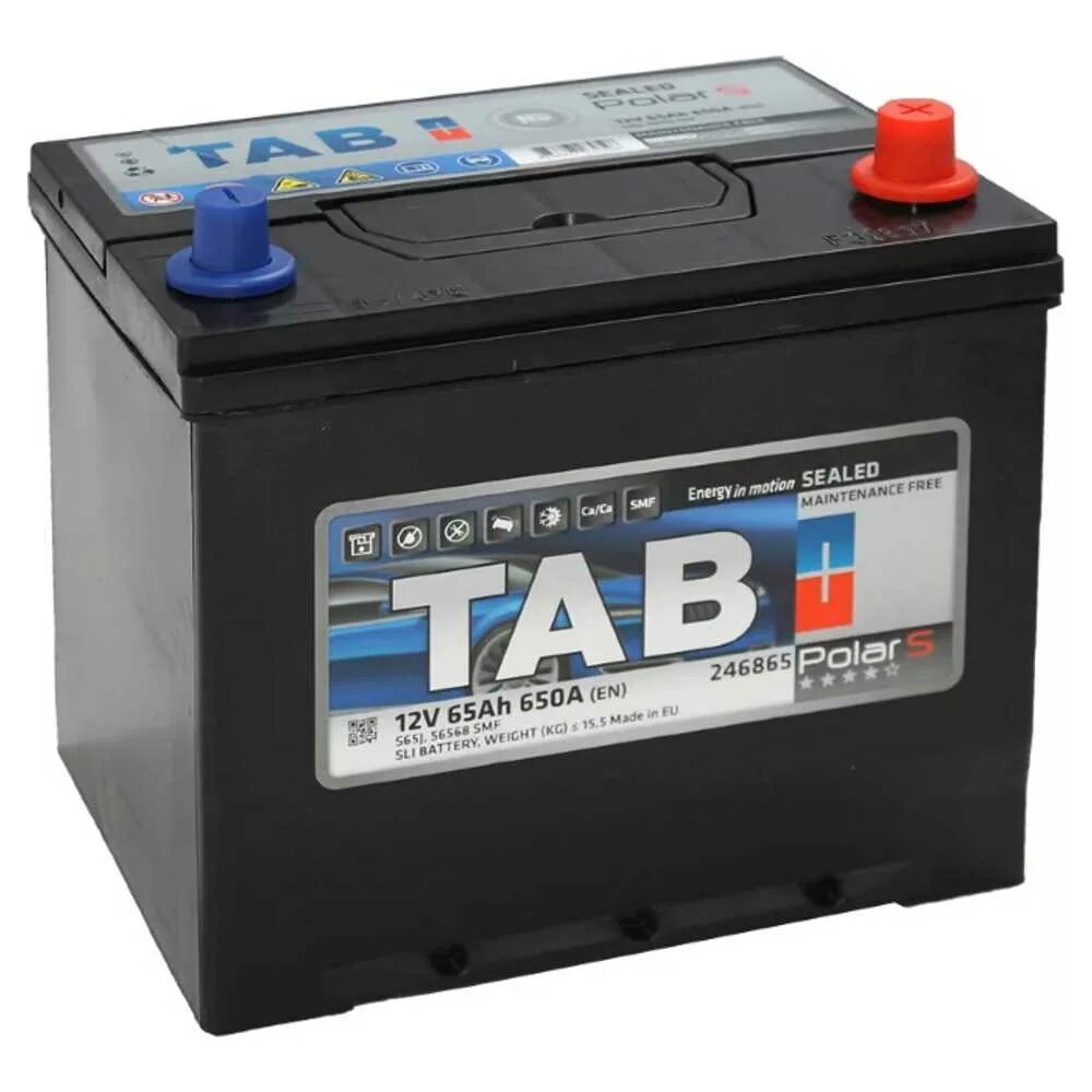 Varma ул 12 сентября 118 17 фото купить Автомобильный аккумулятор TAB Polar S Asia 65 JR (65 А/ч), в Минске