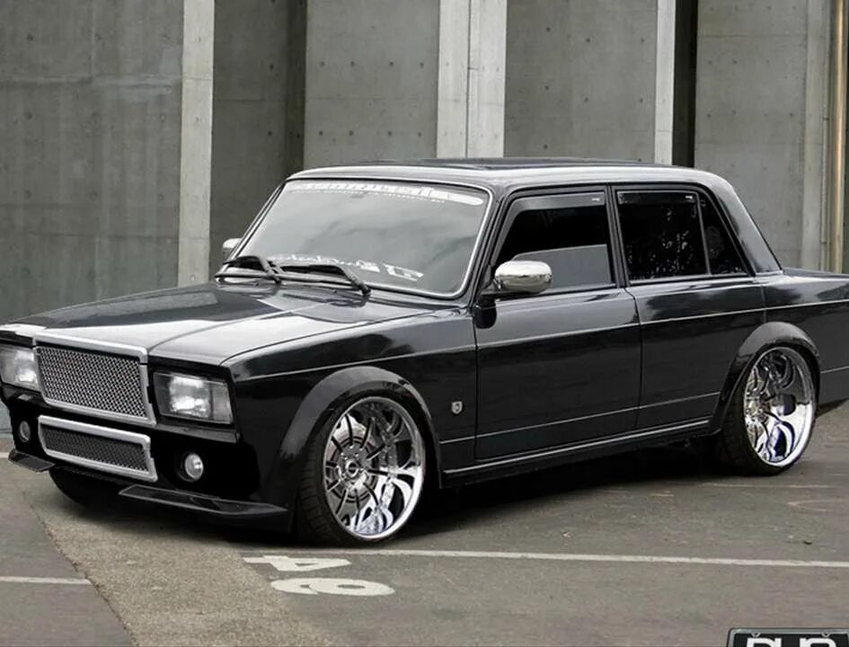 Vaz 2107 тюнинг #856. Тюнинг ВАЗ 2107 купе - YouTube