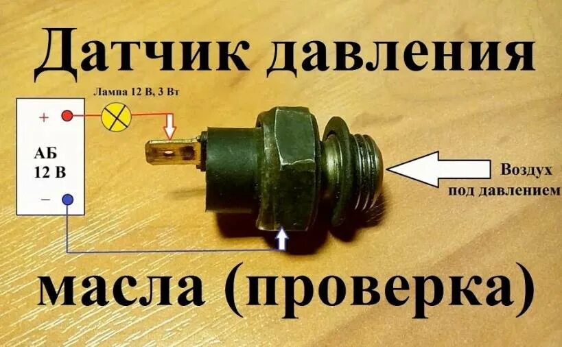 Vdo датчик давления масла подключение Замена датчика масла на Ланос самостоятельно по инструкции