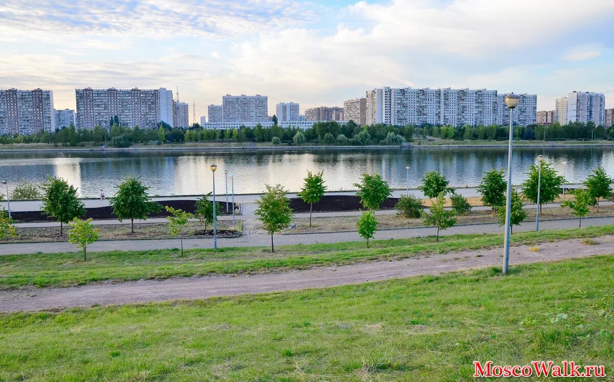 Vecher москва парк братеевская набережная фото Каскадный парк "Братеевский" - MoscoWalk.ru - Прогулки по Москве Прогулки
